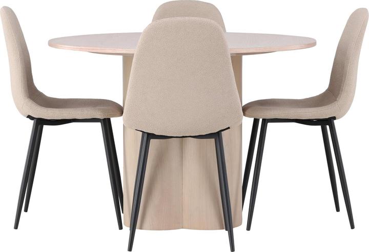 Beige, Black, Whitewash