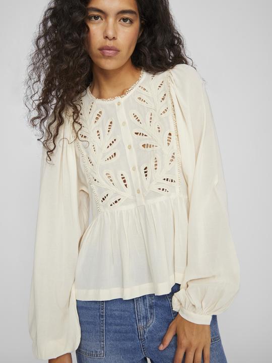 Produktbild Vila Rundhals Langarmbluse (40)