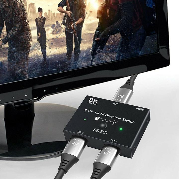 Actual product image Techly 4K Displayport 1.4