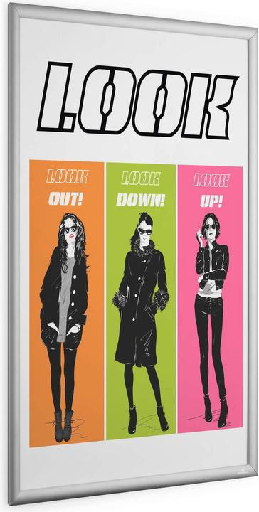 Produktbild Durable Klapprahmen Aluminium A1 silber