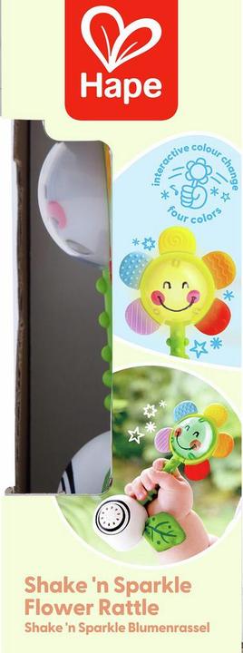 Immagine prodotto Hape Sonaglio a forma di fiore Shake n Sparkle