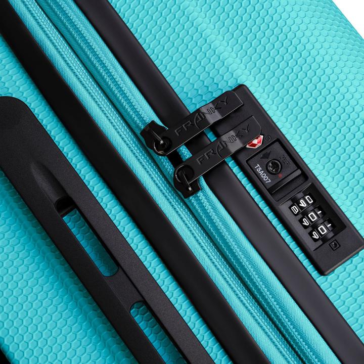 Immagine prodotto Franky Munich 4.0 set di valigie a 4 ruote 3 pezzi con piega elastica (199 l)