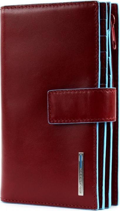 Actual product image Piquadro Blue Square - Ladies' Wallet with Coin Pocket