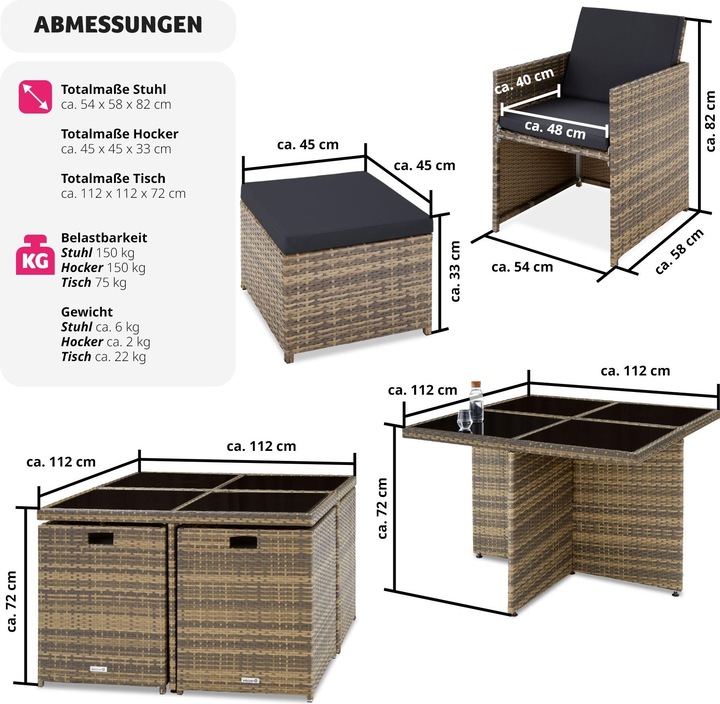Produktbild tectake Manhattan