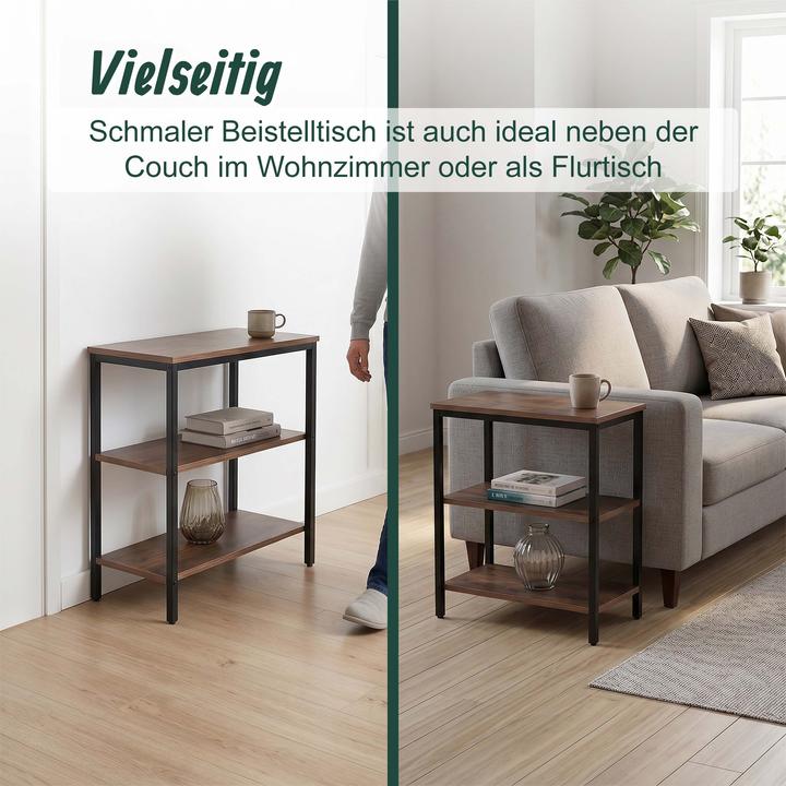 Produktbild Relaxdays Nachttisch (60 x 30 x 61 cm)
