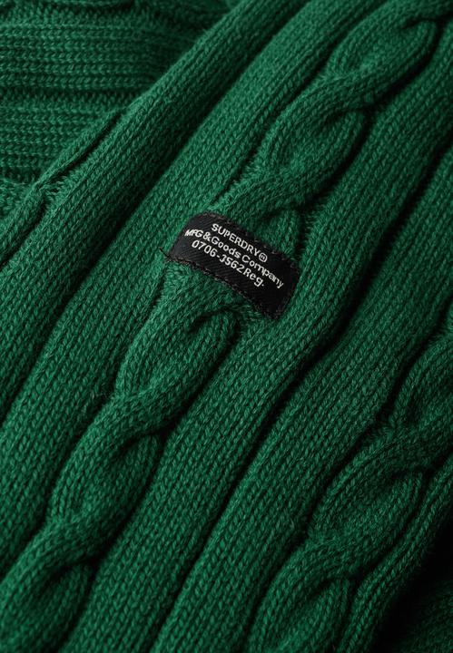 Actual product image Superdry Cotton Classic Cable Knit Crew (L)
