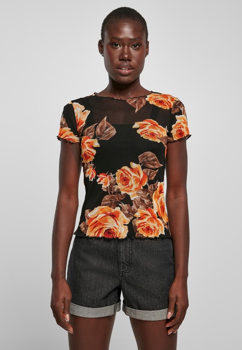 Produktbild Urban Classics Ladies Mesh Tee - 16529 (4XL)