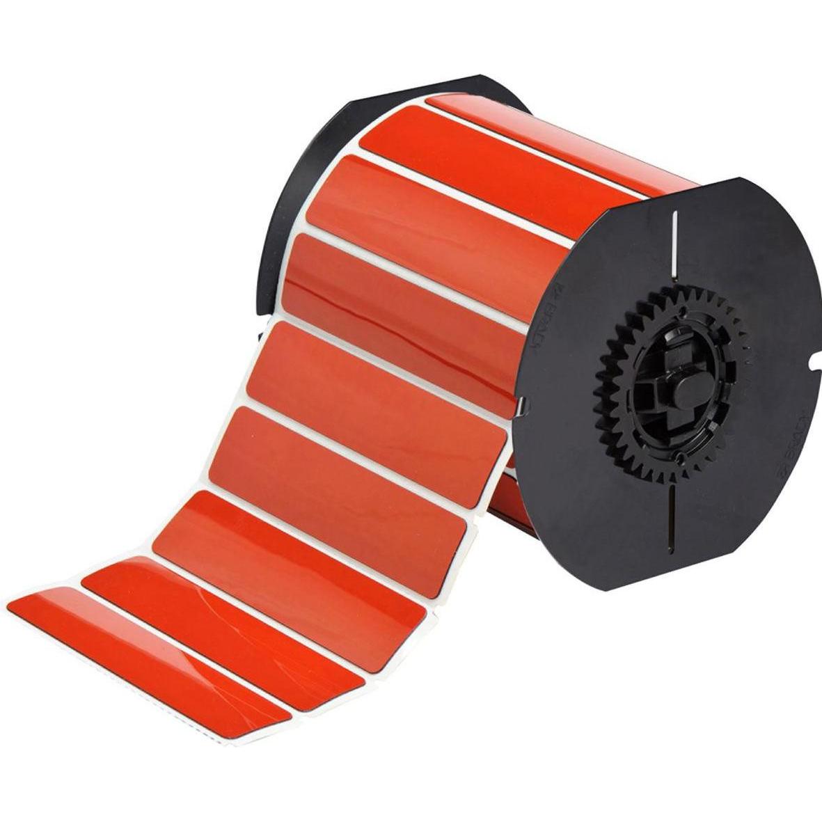 Brady, Etiketten, B30EP-174-593-RD, EPREP (neu), Polyester, Rot, glänzend, 101.60 x 25.40 mm, permanent (300 E