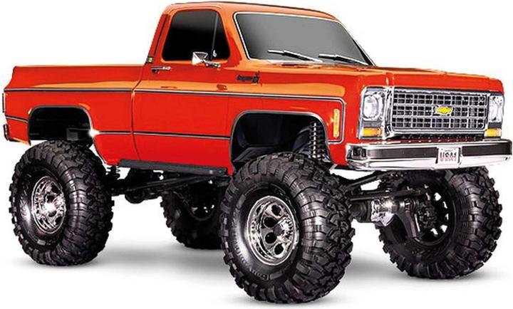 Traxxas TRX-4 Chevy K10 High-Trail Copper 1/10 4WD RTR Scale Crawler senza batteria/caricabatteria (RTR pronto all'uso)
