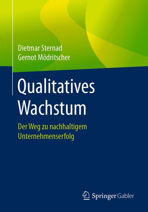 Produktbild Qualitatives Wachstum (Deutsch, Dietmar Sternad, Gernot Mödritscher, 2018)