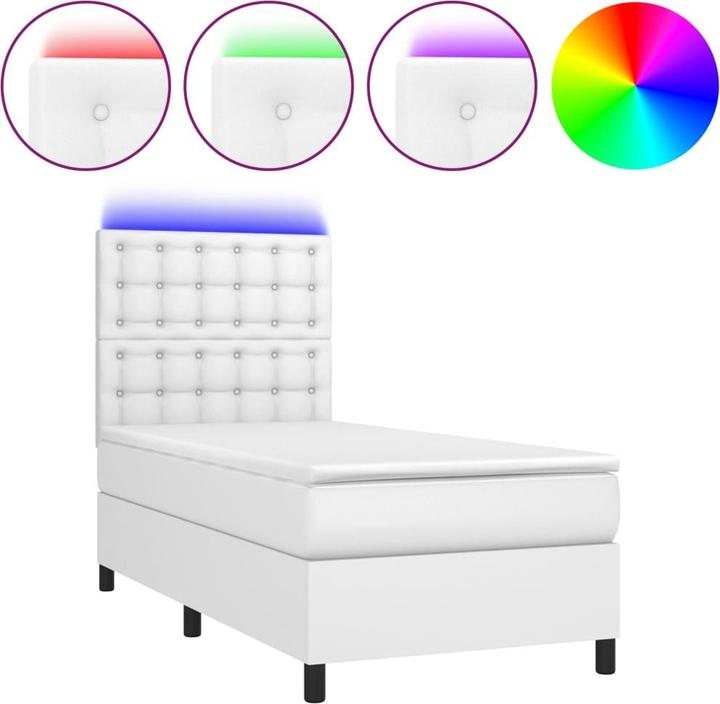 Actual product image vidaXL Boxspringbett (90 x 200 cm)