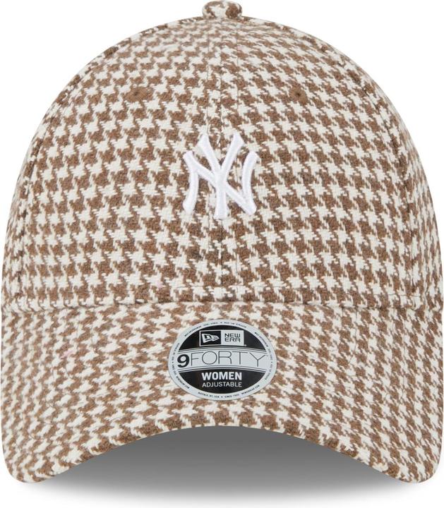 Actual product image New Era 9Forty Ladies Cap - Houndstooth New York Yankees