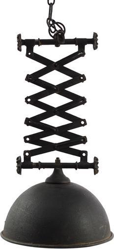 Chic Antique Factory Deckenlampe verstellbar, antik schwarz (E27)