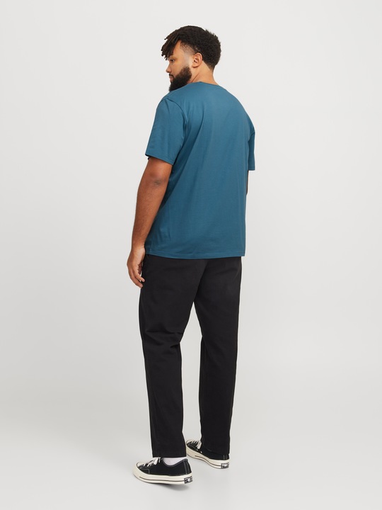 Produktbild Jack & Jones Jjelogo Tee Ss O-Neck 2 Col Aw24 S Pls (4XL)