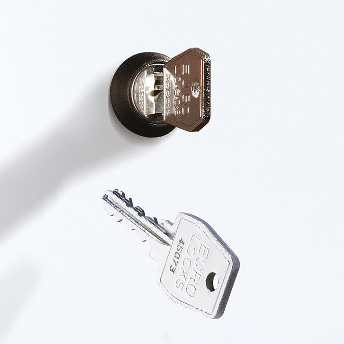 Actual product image C+P Classic Plus compartment cabinet, 5 compartments on top of each other, compartment width 30 cm (90 cm, 195 cm)