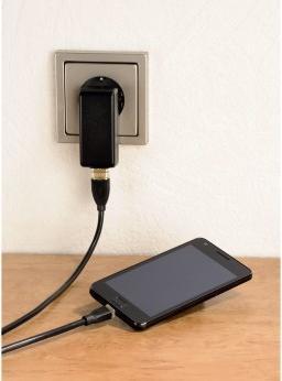 Actual product image Hama USB A - micro USB B (0.75 m, USB 2.0)