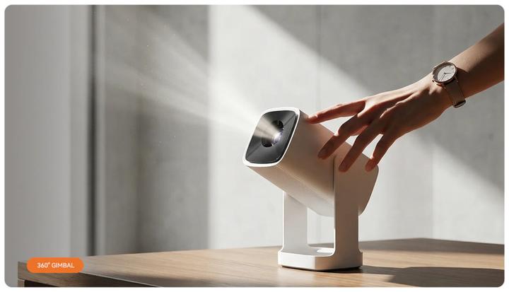 Actual product image Wanbo Cube 1 - Alpine White (350 lm, 1.2:1)