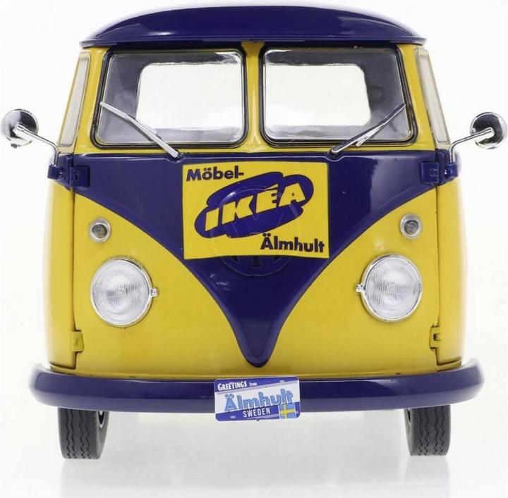 Actual product image Solido 1:18 VW T1 Pick-up gelb 1950