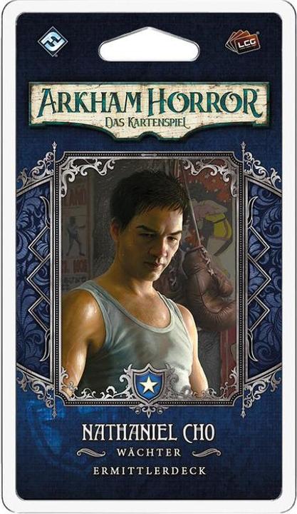 Produktbild FFG FFGD1147 - Nathaniel Cho Ermittlerdeck: Arkham Horror: Das Kartenspiel LCG (DE-Erweiterung) (Deutsch, 2 Spieler)