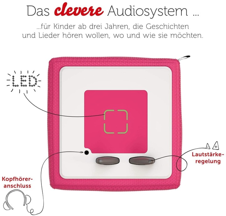 Productafbeelding Tonies Toniebox Startset Roze (Creatieve Tonie) (Duits)