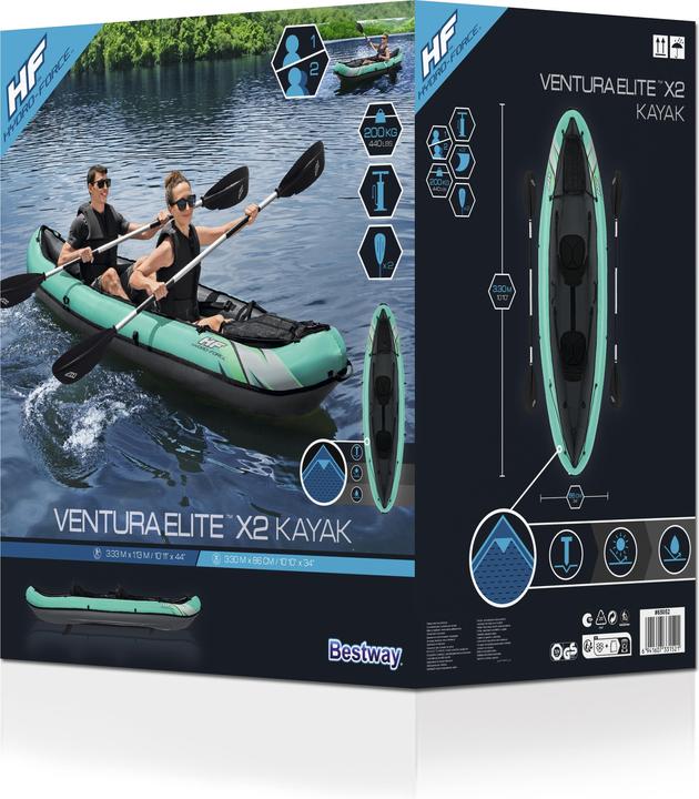 Immagine prodotto Bestway Hydro Force Kayak Ventura X2 (2 pers.)