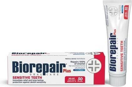 Produktbild Biorepair Fast Sensitive Enamel Repair Toothpaste - Fluoride-Free