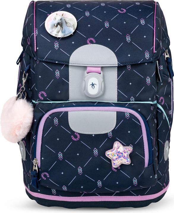 Image du produit Belmil MOTION Schulrucksack-Set Midnight Gallop (19 l)