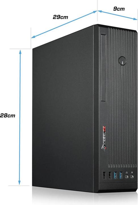 Actual product image Kiebel Energy-saving PC (Eco Gold Slim 12) (Intel Core i5-12400T, 32 GB, 1000 GB, UHD Graphics 730)