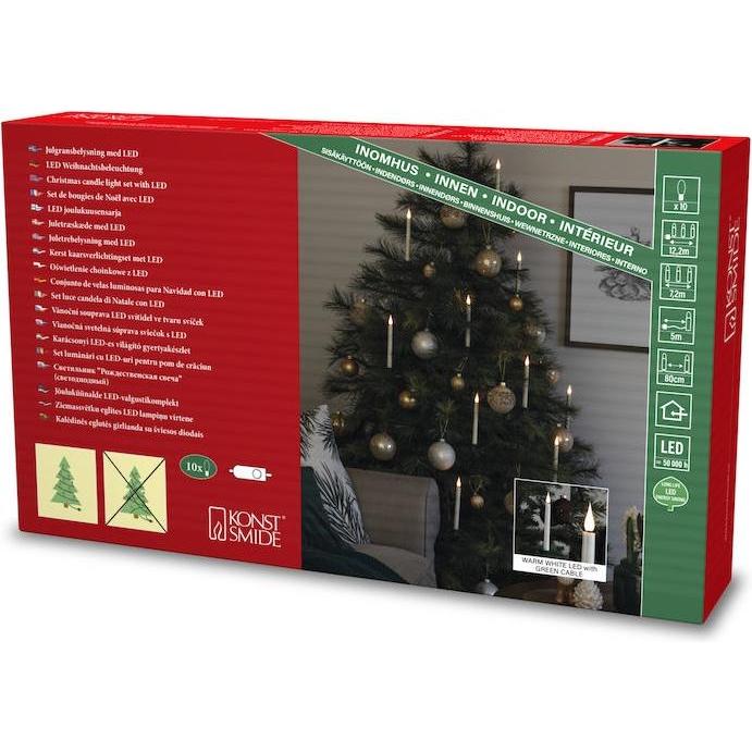 Thumbnail - Konstsmide, Lichterkette, LED Baumkette Slim Line One String 10-er (7.20 m)