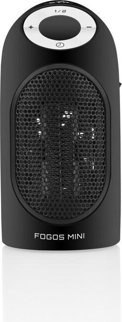 Produktbild ETA Heater ETA162390000 Fogos mini Fan heater, 400 W, Suitable for rooms iki 8 m², Juodas