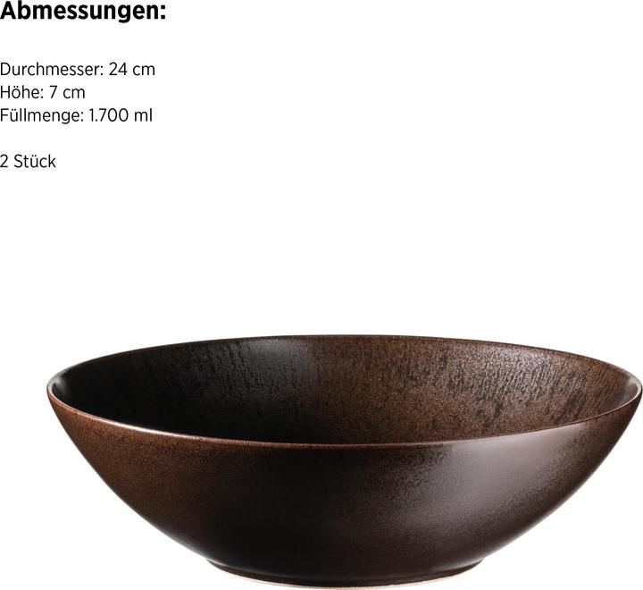 Actual product image Mäser Metallic Bronze (24 cm)