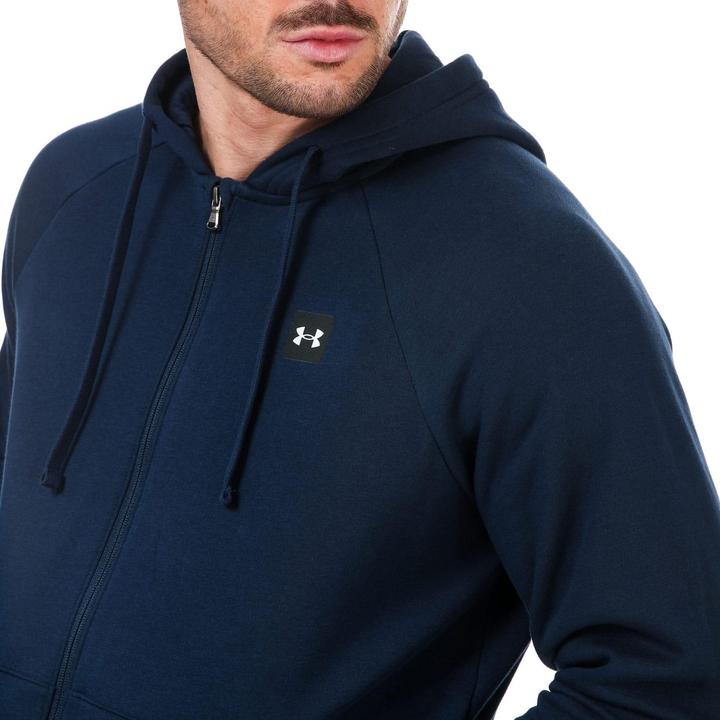 Actual product image Under Armour Mens Rival Fleece Full Zip Hoodie (L)