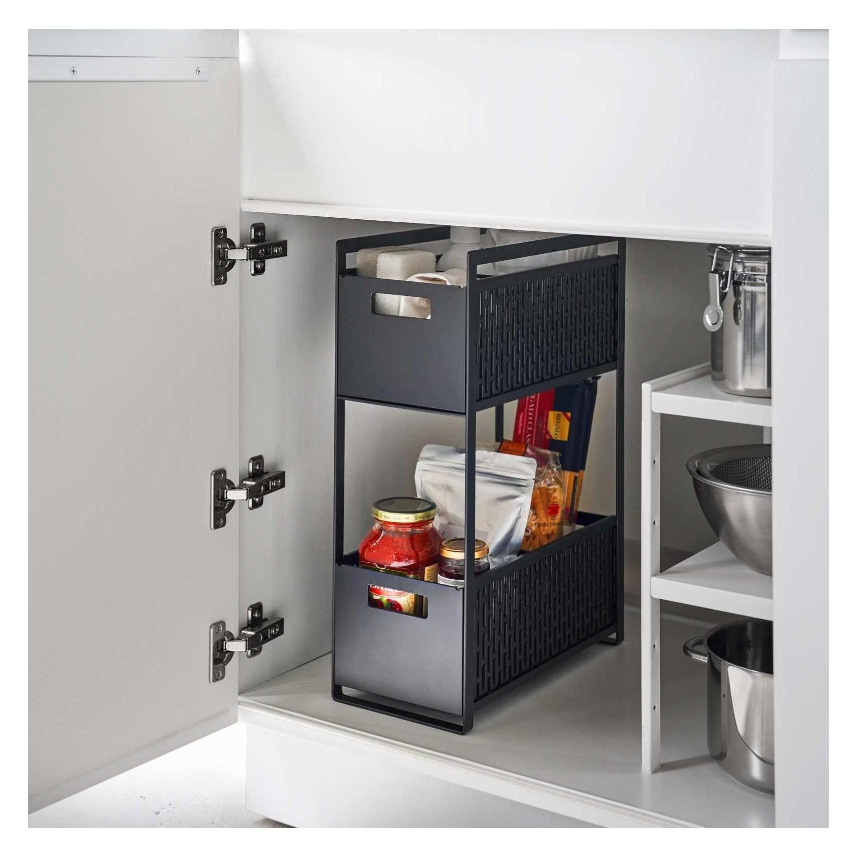 Yamazaki Storage baskets with stand (32.50 cm) - buy at Galaxus