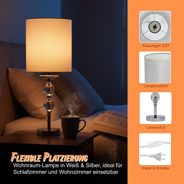 Immagine prodotto Relaxdays lampada tavolo (E27)