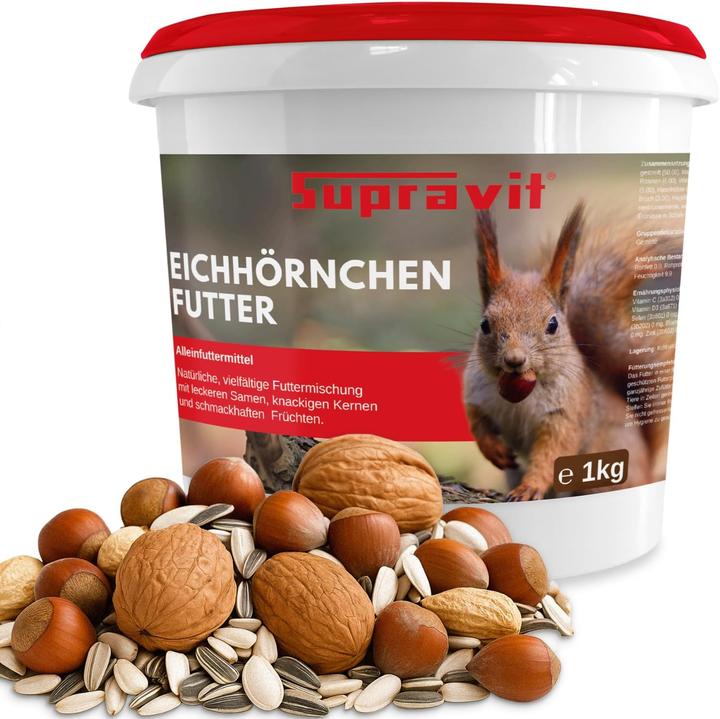 Produktbild SupraVit Eichhörnchenfutter mit Nüssen (1kg) (1 kg)