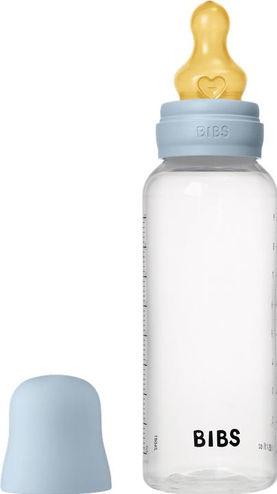 Bibs Anti Kolik Flasche Latex 270 ml Medium Flow Baby Blue