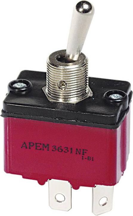 Produktbild APEM Abgedichteter Hebelschalter 250 V/AC 6 A