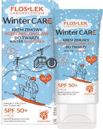 Floslek FLOS ZIMA Krem ochrony spf 50 (Sun cream face, SPF 50, 30 ml)