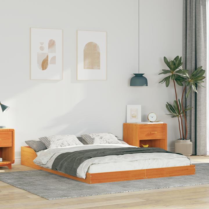 Actual product image vidaXL Plattformbettgestell (120 x 200 cm)