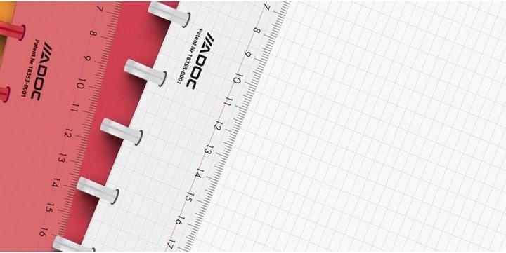 Immagine prodotto Adoc PAP-EX - COLORLINE - A5 14,8 x 21 cm (A5, Quadretti)