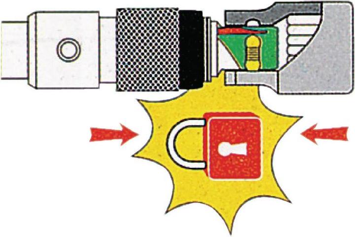 Actual product image Facom Extension with lock