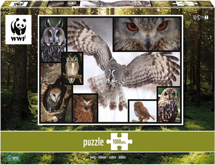 Produktbild WWF Eule-Puzzle (1000 Teile)