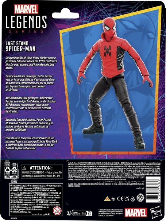 Produktbild Hasbro Spider-Man Marvel Legends Actionfigur Last Stand Spider-Man 15 cm
