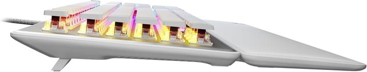 Actual product image Turtle Beach - Clavier de jeu mécanique RGB Filaire Vulcan II Blanc - Disposition Azerty FR (FR, Cable)