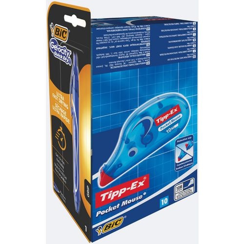 Tipp-Ex, Korrekturmittel, Korrekturroller Mouse 4.2 mm 10000 mm Weiss