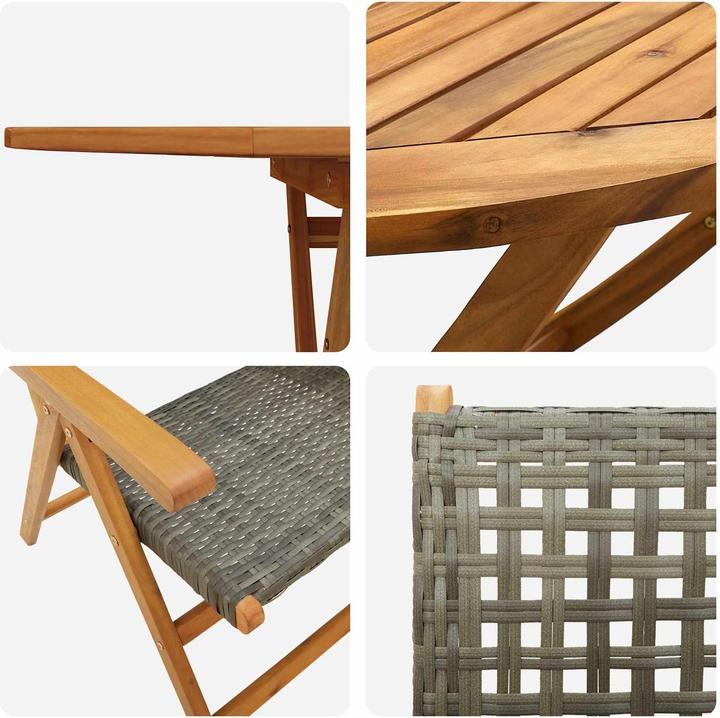 Produktbild vidaXL Garten Essgruppe