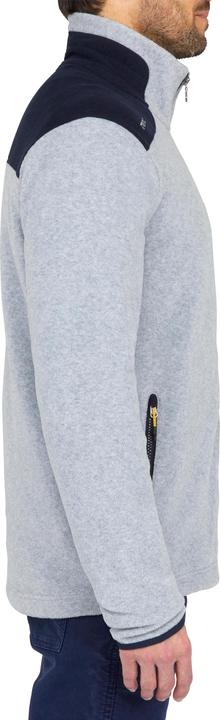 Actual product image Tribord Fleecejacke Segeln Herren warm Sailing 100 grau/marineblau (4XL)