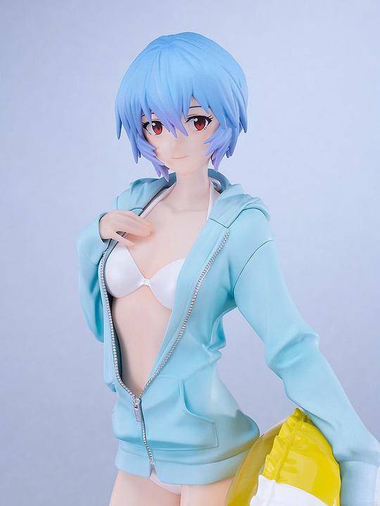 Produktbild Good Smile Company Rebuild of Evangelion Pop Up Parade L PVC Statue Beach Queens: Rei Ayanami 22 cm