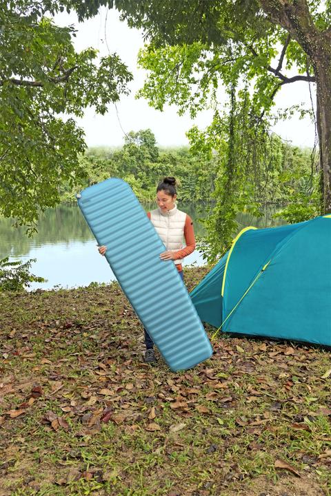 Actual product image Bestway TerrainPro™ self-inflating single sleeping pad for mummy sleeping bags 183 x 51 x 5.1 cm (183 cm)