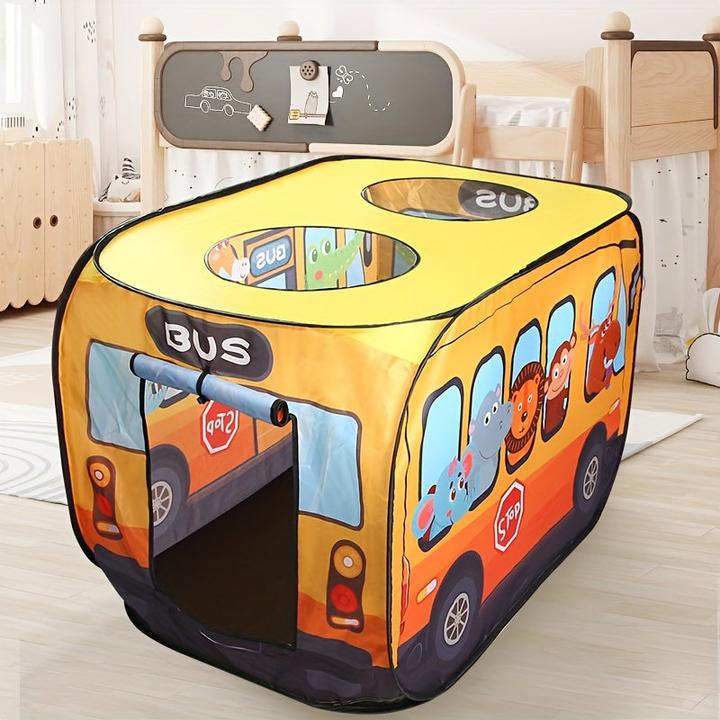 Immagine prodotto Activity Board Pacchetto bomboniere per bambini, tenda autobus per bambini, casetta per interni, casetta per